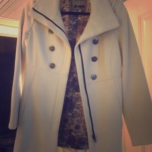 Guess Thick White Jacket